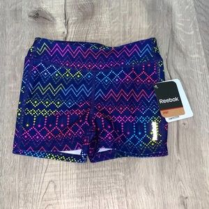 Reebok girls compression shorts